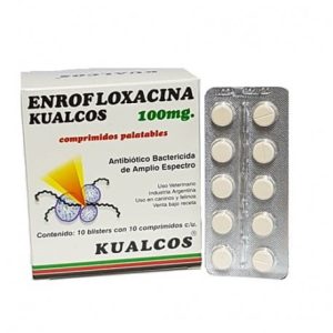 ENROFLOXACINA 100 MG