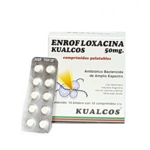 ENROFLOXACINA 50 MG