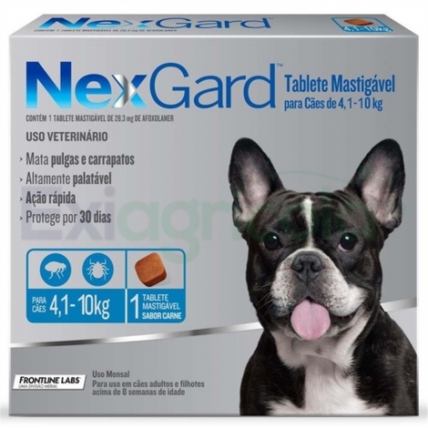 NEXGARD 4,1 -10 KG X 3 UNIDADES