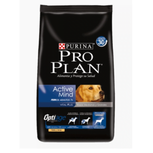 PRO PLAN ACTIVE MIND RAZA MED/GRD 3 KG