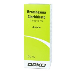 BROMHEXINA 4MG JARABE