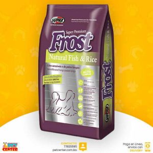 FROST NATURAL FISH Y RICE X 3 KG