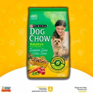 DOG CHOW ADULTO RAZAS PEQUEÑAS X 3 KG