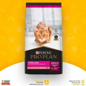 PRO PLAN STERILIZED CAT 3 KG. AR