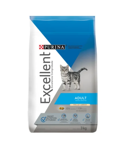 EXCELLENT ADULT CAT SMART 3 KG AR