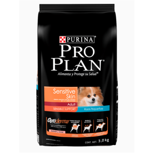 PRO PLAN SENSITIVE SKIN SMALL BREED 3 KG